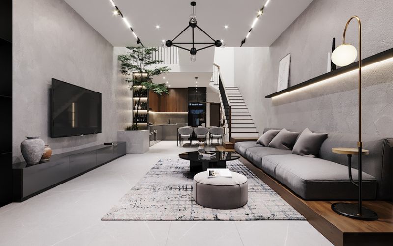 thiết kế nội thất theo phong cách tối giản