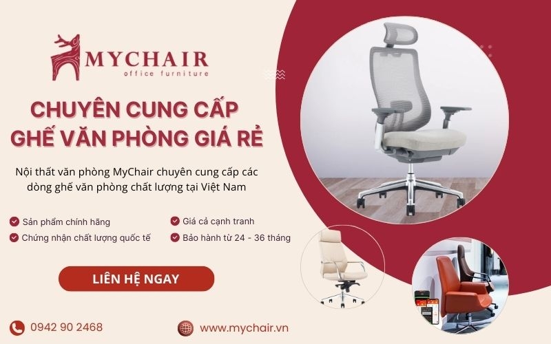 đơn vị cung cấp ghế văn phòng Mychair