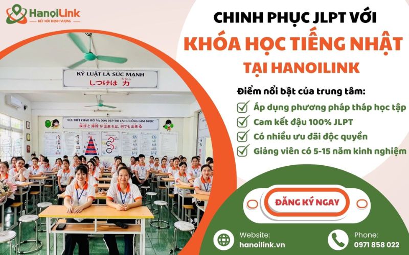 học từ vựng tiếng nhật uy tín tại hanoilink