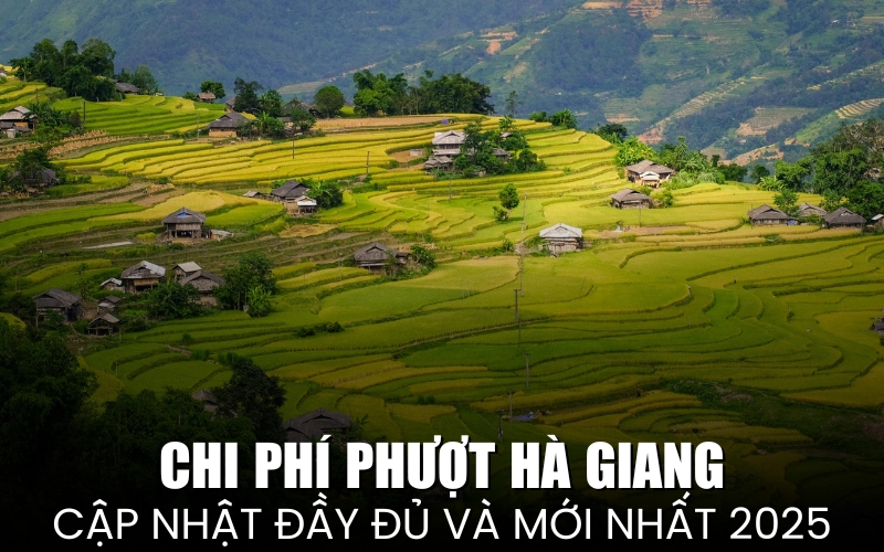 chi phí phượt Hà Giang
