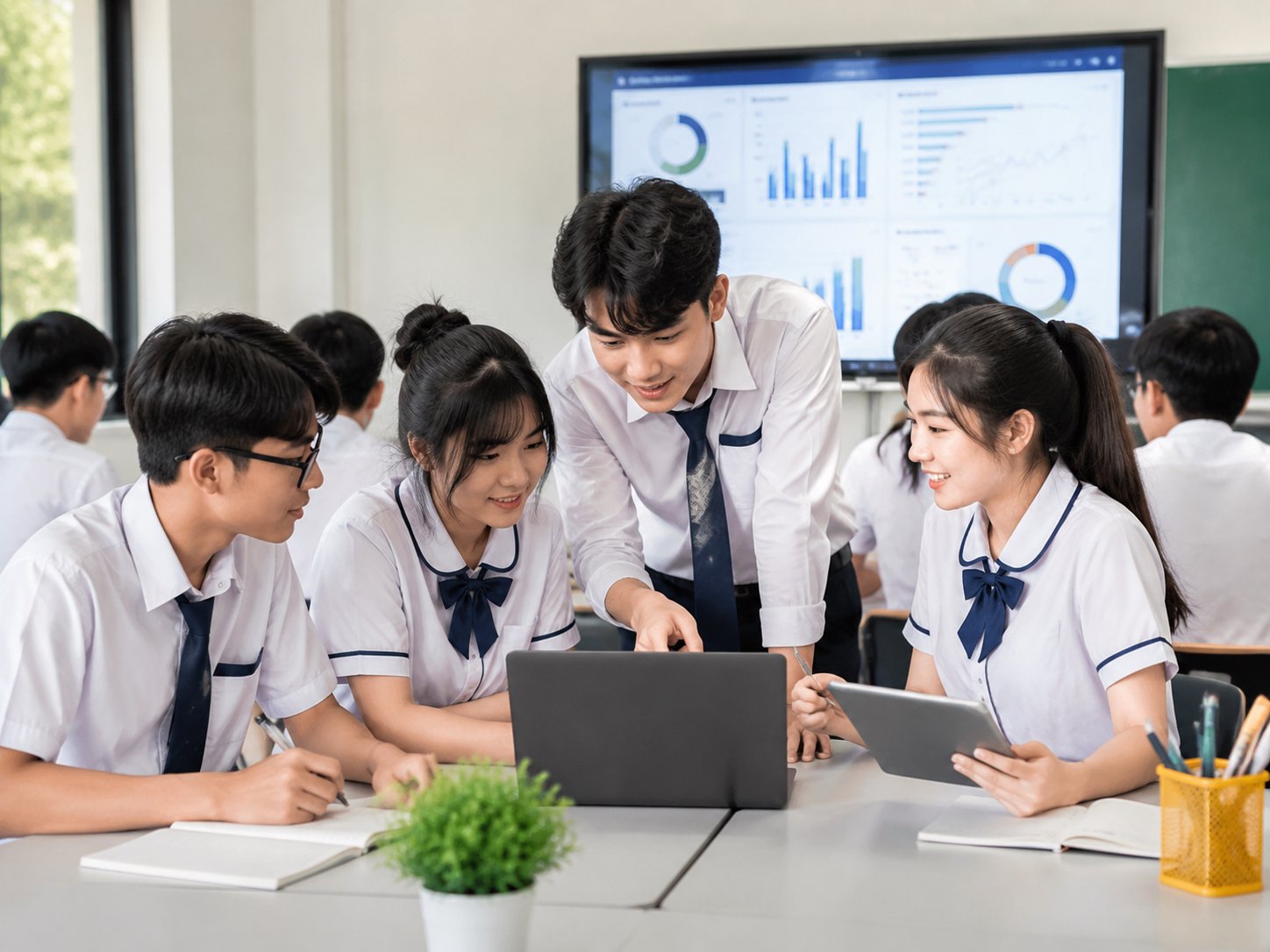 CLB Marketing THPT: Dùng AI Làm Dự Án Thực Tế CLB Marketing THPT: Dùng AI Làm Dự Án Thực Tế